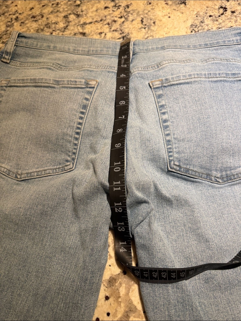 Frame Light Blue Slim Straight Jeans - Picture 11 of 11